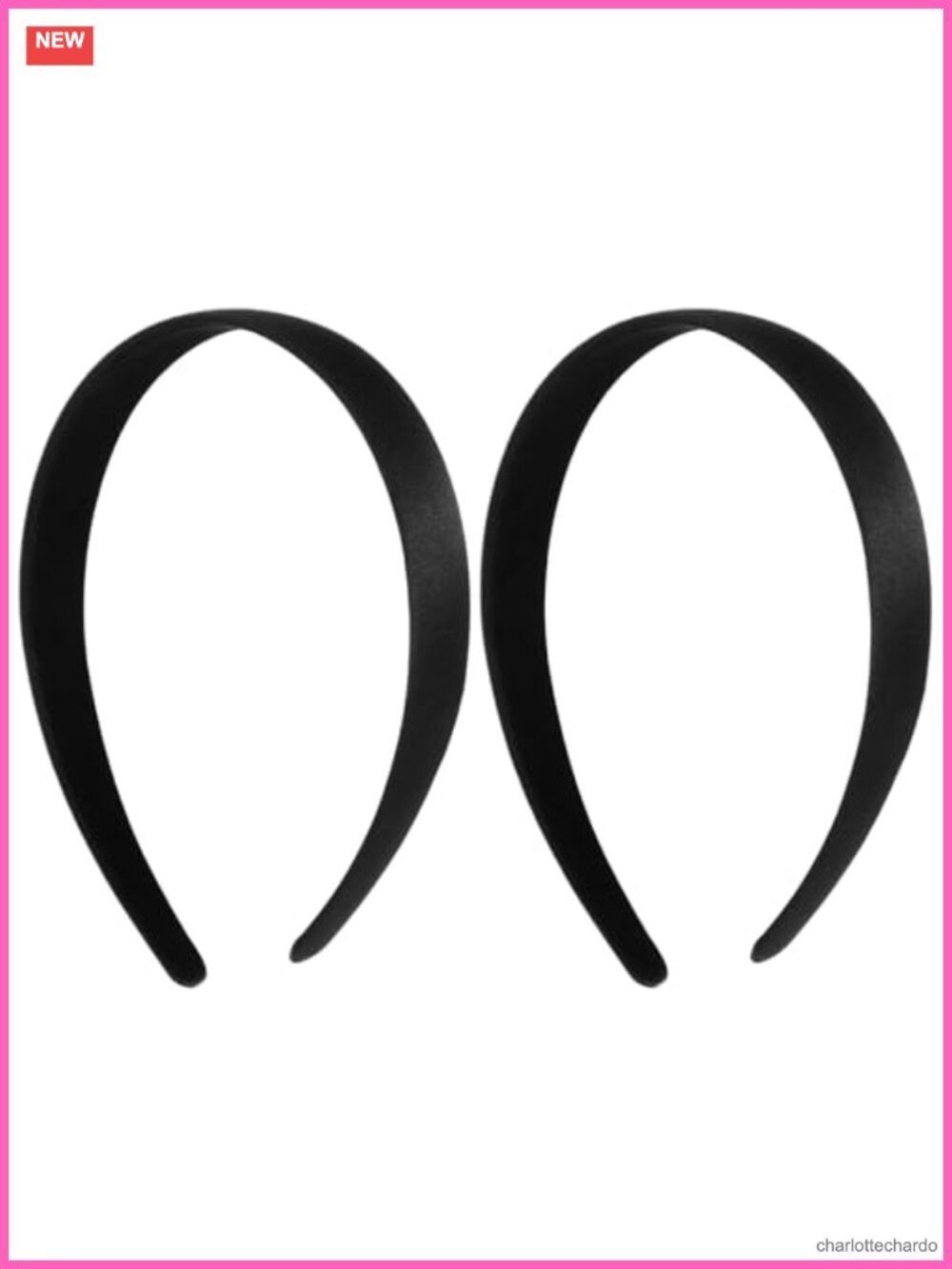 2 Pack Wide Headband for Women Girls DIY Craft Hair Accessories